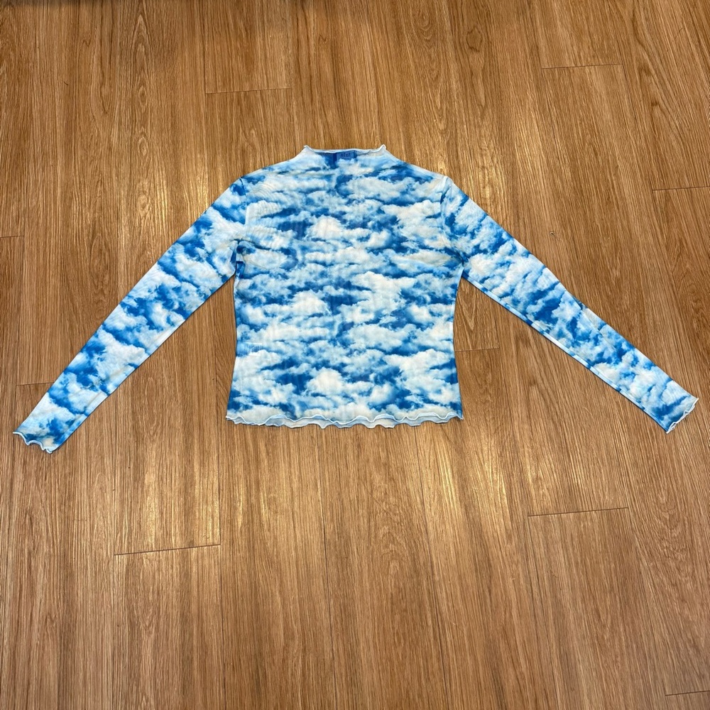 Dressed in LALA Cloud Mesh Top